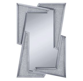 Noralie Silver Free Form 31" Wall Mirror
