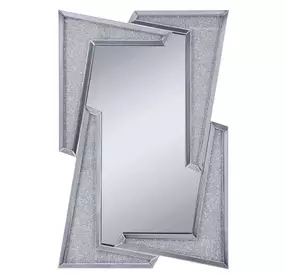 Noralie Silver Free Form 31" Wall Mirror