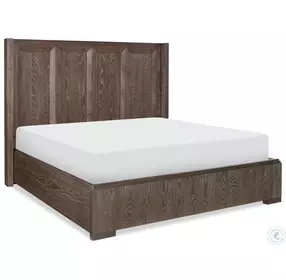 Facets Mink And Silver Undertones King Shelter Bed