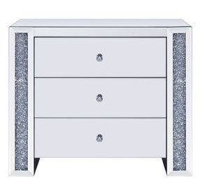 Noralie Silver and Gray 35" Console Table