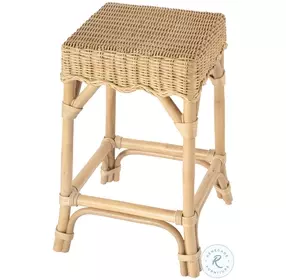Flora Natural Rattan Counter Height Stool