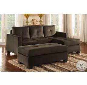 Phelps Coffee Reversible Sofa Chaise