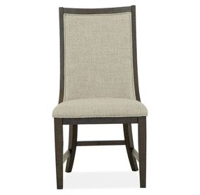 Cascara Point Baja Fog Upholstered Host Chair Set of 2
