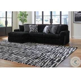 Midnight Madness Onyx Black Modular Sectional