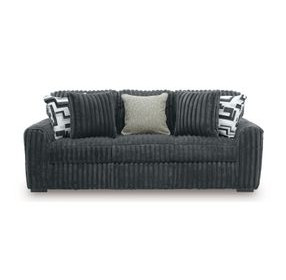 Midnight Madness Gunmetal Sofa