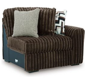 Midnight Madness Chocolate RAF Corner Chair