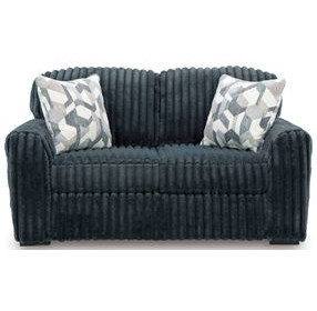 Midnight Madness Gunmetal Loveseat