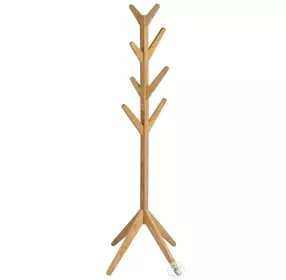 Margaret Natural Oak Coat Rack