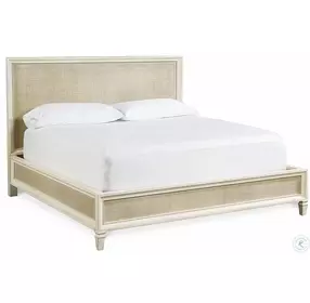 Summer Hill Woven Accent Cotton King Panel Bed