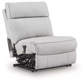 Grafton Pike Ash Power Armless Recliner