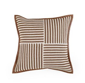 Kora Brown Throw Pillow