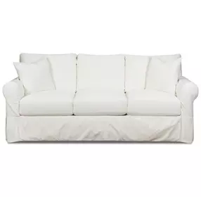 Sutton Snow White 91" Sofa
