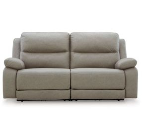 Bearmonte Pebble 2 Piece Modular Reclining Loveseat with USB Charging