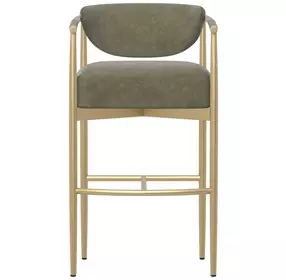 Heloise Ivanhoe Pine Upholstered Bar Stool