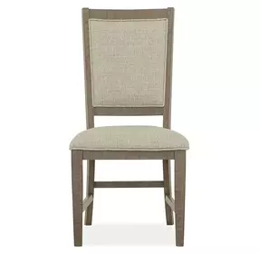 Paxton Place Baja Fog Upholstered Side Chair Set of 2