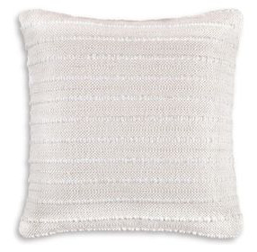 Theban White Accent Pillow
