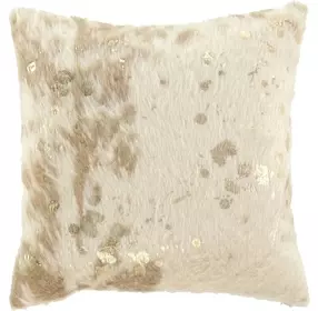 Landers Cream And Gold Pillow Set of 4