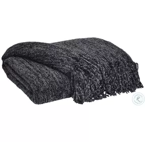 Tamish Black Throw Set Of 3