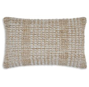 Hathby Brown and White Accent Pillow