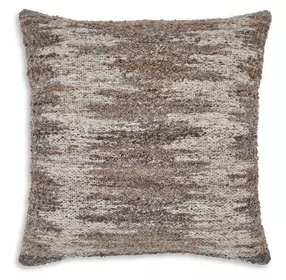 Nealton Brown and White Accent Pillow