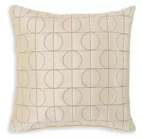 Kydner Beige Accent Pillow