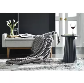 Alsonwell Gray Performance Fabric Throw Set Of 3