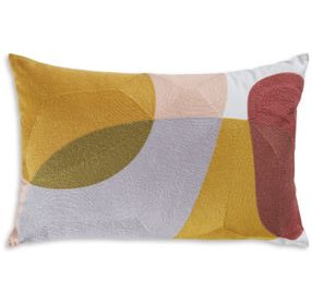 Varness Yellow and Gray Accent Pillow Set of 4
