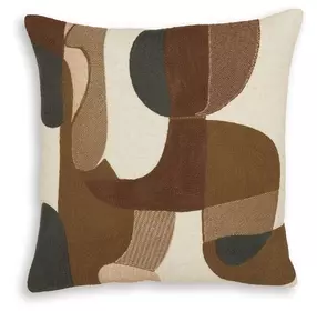 Hallam Sienna and Charcoal Accent Pillow Set of 4