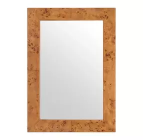 Mirat Brown Rectangular Wall Mirror