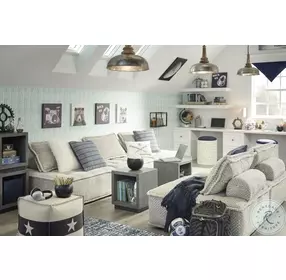 Bales Taupe Modular Living Room Set