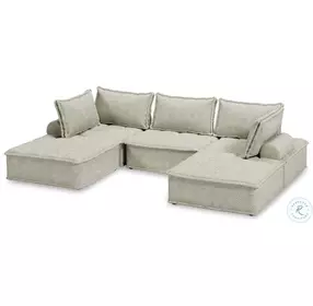 Bales Taupe 5 Piece Modular Sectional
