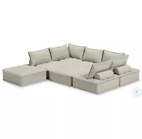 Bales Taupe 7 Piece Modular Sectional