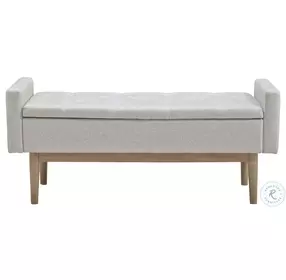Briarson Beige And Brown Storage Bench