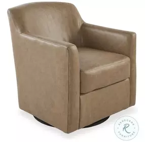 Bradney Tumbleweed Swivel Accent Chair