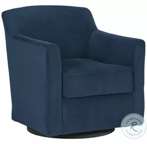 Bradney Ink Swivel Accent Chair