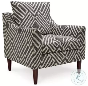 Morrilton Next Gen Nuvella Natural And Charcoal Performance Fabric Accent Chair