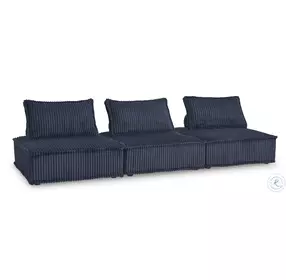 Bales Navy Modular Sofa