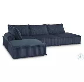 Bales Navy Modular Sectional
