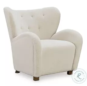 Larbell Ecru Accent Chair