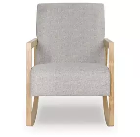 Wychworth Gray Performance Fabric Upholstered Accent Chair