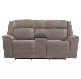 Colton Branson Tweed 81" Zero Gravity Triple Power Reclining Loveseat with Immersive Audio and USB Charging