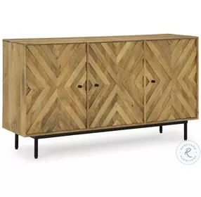 Cadewick Natural Accent Cabinet