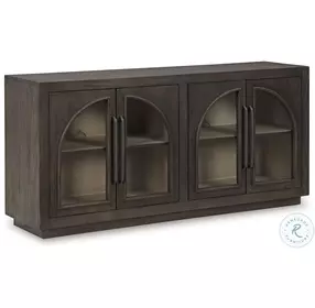 Dreley Grayish Brown Accent Cabinet