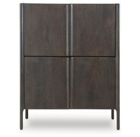 Orsonal Espresso Brown 4 Accent Cabinet