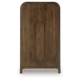 Thoren Medium Brown 2 Door Accent Cabinet