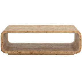 Rowena Natural Rectangular Cocktail Table