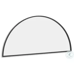 Denlow Black Accent Mirror
