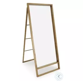 Devford Brown Floor Mirror