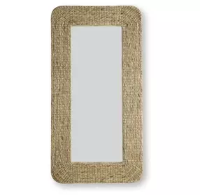 Norigan Natural Rectangular Floor Mirror
