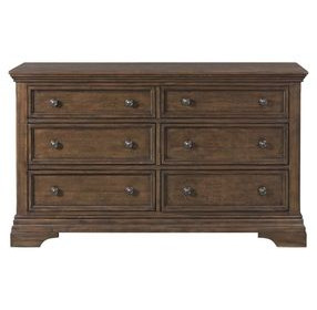 Olivia Rosewood 6 Drawer Dresser